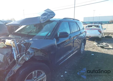 2021 Ford Explorer Xlt из США, поврежденный, VIN 1FMSK7DH2MGC44317